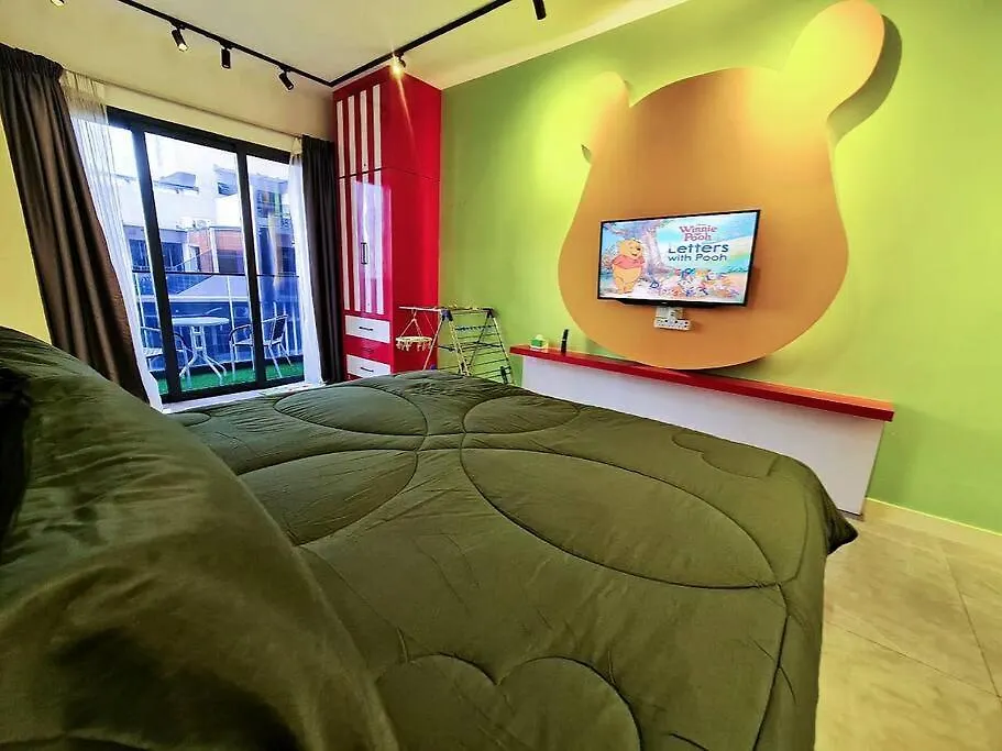 Apartment Winniethepooh#Bathtubpoolseaview Malacca